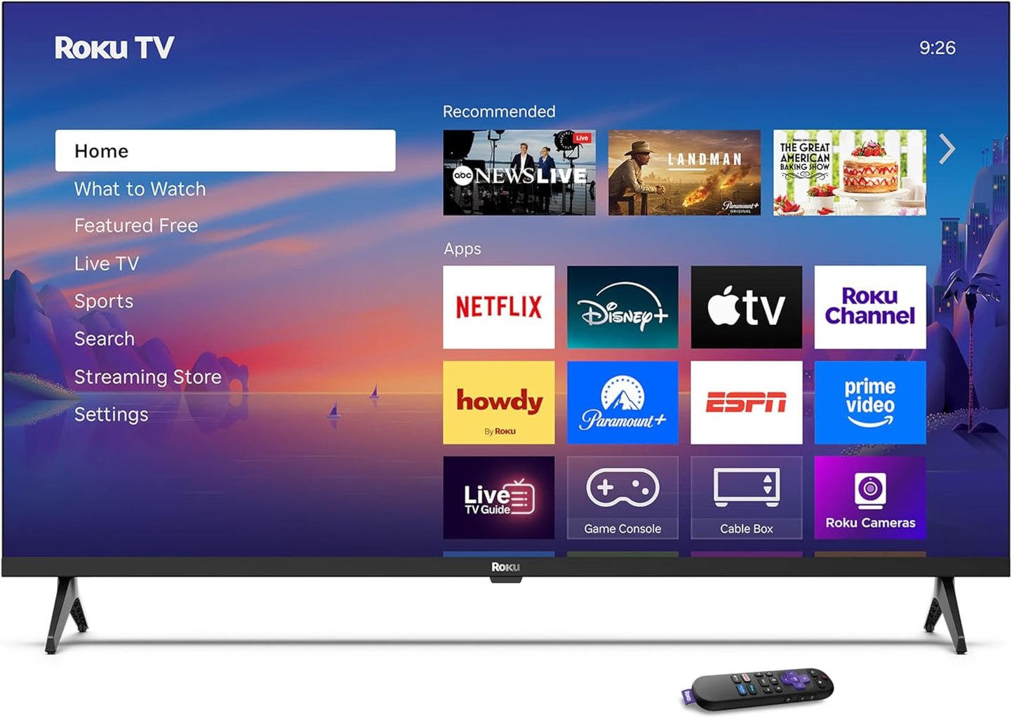 Roku Select Series 40" 1080p Full HD Smart TV - 500+ Free Channels, Voice Remote, AirPlay, Alexa