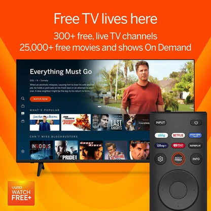 VIZIO 32" V-Series Full Array LED Smart HD TV - AirPlay 2, Chromecast, Bluetooth, VRR (Renewed)