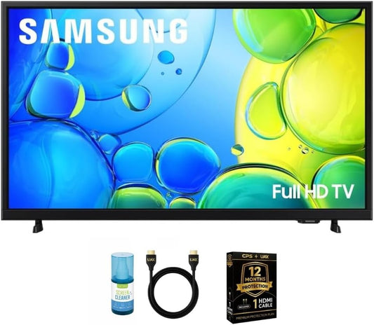 Samsung 32" 1080p Slim LED TV Bundle - HDR, 120Hz, Dolby Audio + HDMI Cable & Protection Plan