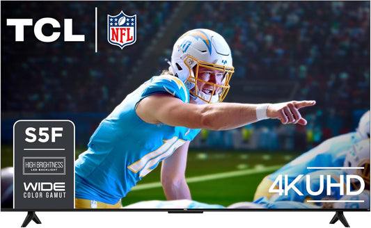 TCL S5 4K LED Smart Fire TV - Dolby Vision & Atmos, HDR PRO+, 120Hz VRR Gaming, AirPlay 2, Alexa Built-in