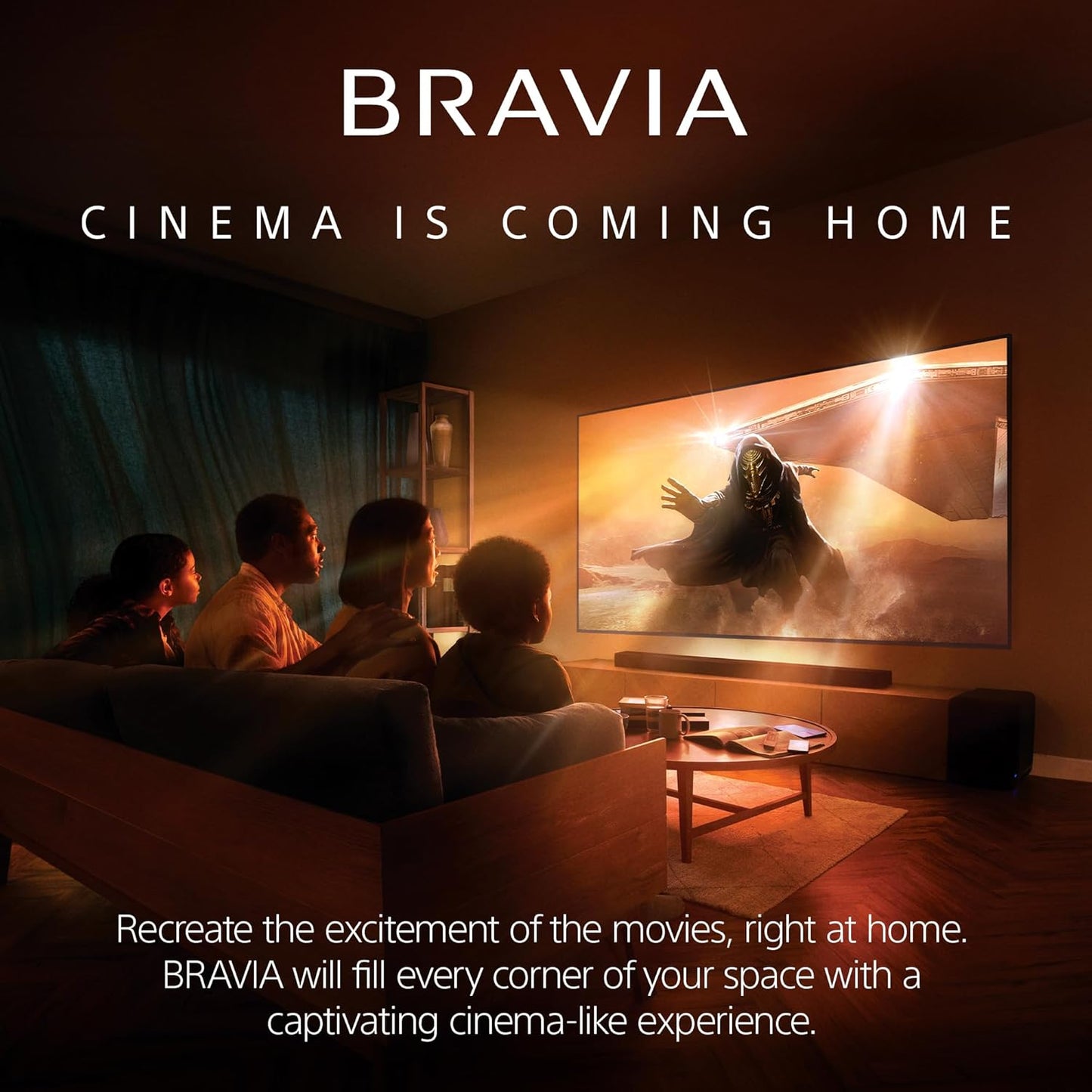 Sony BRAVIA 5 Mini LED 4K Smart Google TV - XR AI Processor, 120Hz, Dolby Vision, PS5 Features