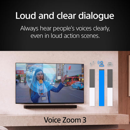 Sony BRAVIA 5 Mini LED 4K Smart Google TV - XR AI Processor, 120Hz, Dolby Vision, PS5 Features