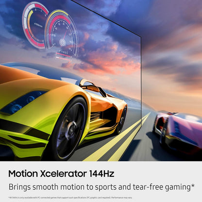 Samsung OLED S90F 4K Smart TV 2025 - NQ4 AI Gen3, Pantone Validated, 144Hz, Vision AI, Alexa Built-in