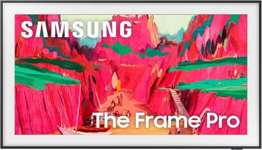 Samsung The Frame Pro 4K Neo QLED Mini LED Smart TV 2025 - Art Mode, NQ4 AI Gen3, 144Hz, Wireless One Connect, Alexa