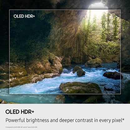 Samsung OLED S90F 4K Smart TV 2025 - NQ4 AI Gen3, Pantone Validated, 144Hz, Vision AI, Alexa Built-in