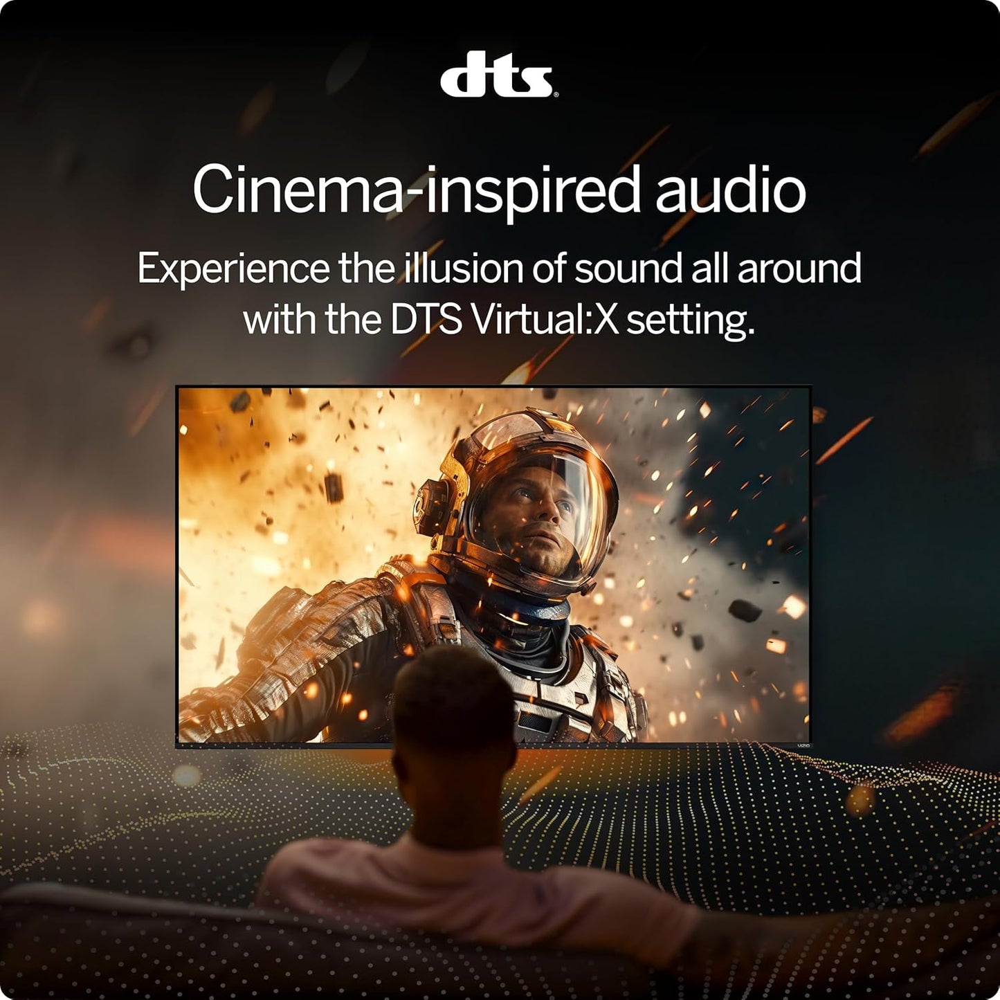 VIZIO Full HD 1080p Smart TV - VIZIO OS, DTS Virtual:X, Google Cast, Bluetooth Headphones, WatchFree+, Alexa