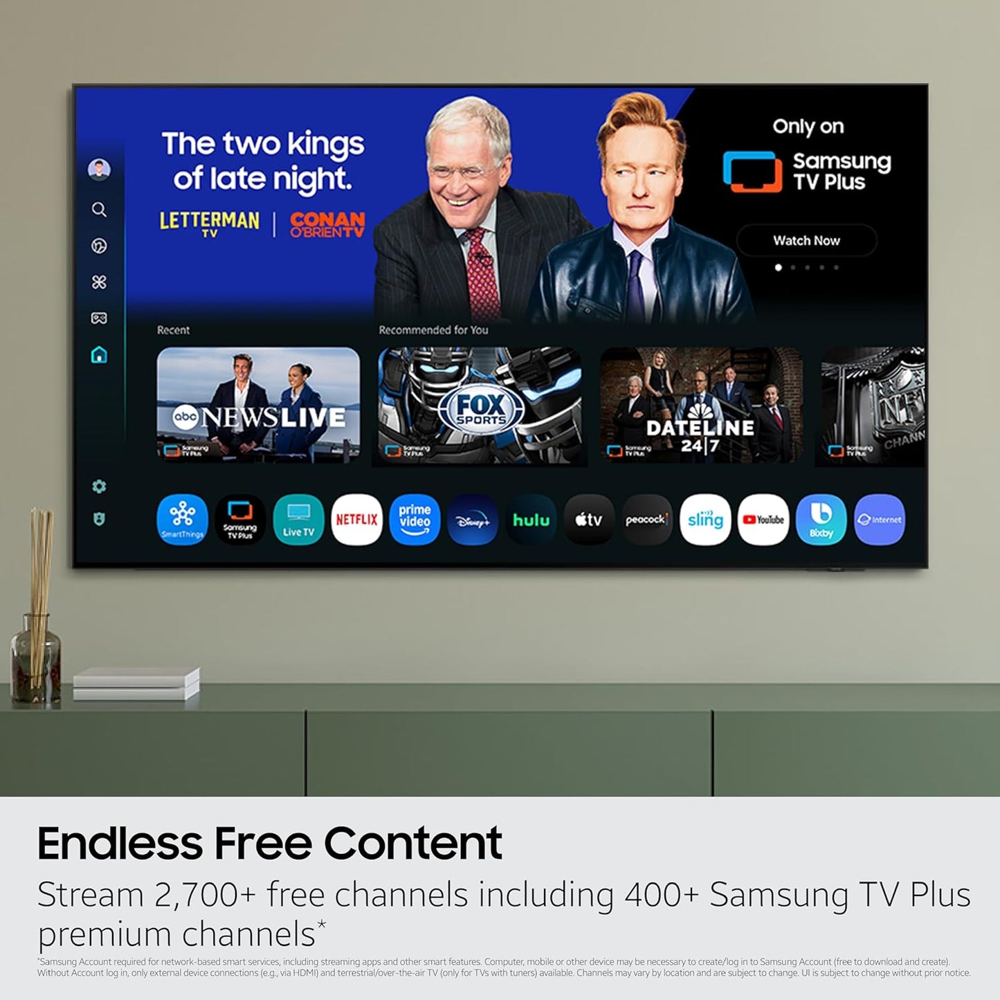 Samsung OLED S90F 4K Smart TV 2025 - NQ4 AI Gen3, Pantone Validated, 144Hz, Vision AI, Alexa Built-in