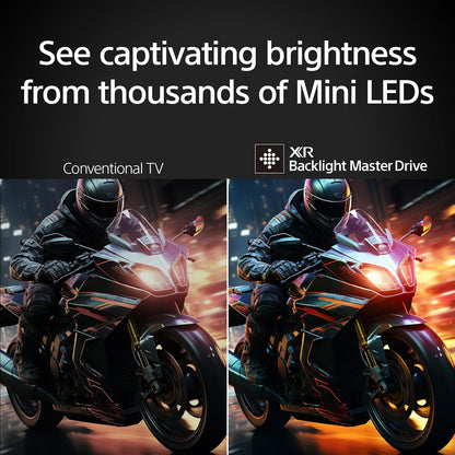 Sony BRAVIA 5 Mini LED 4K Smart Google TV - XR AI Processor, 120Hz, Dolby Vision, PS5 Features