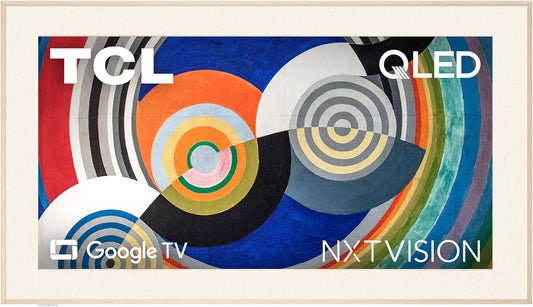 TCL NXTVISION QLED 4K Smart Google TV 2024 - Picture Frame Art TV, Dolby Vision, 120Hz, Alexa